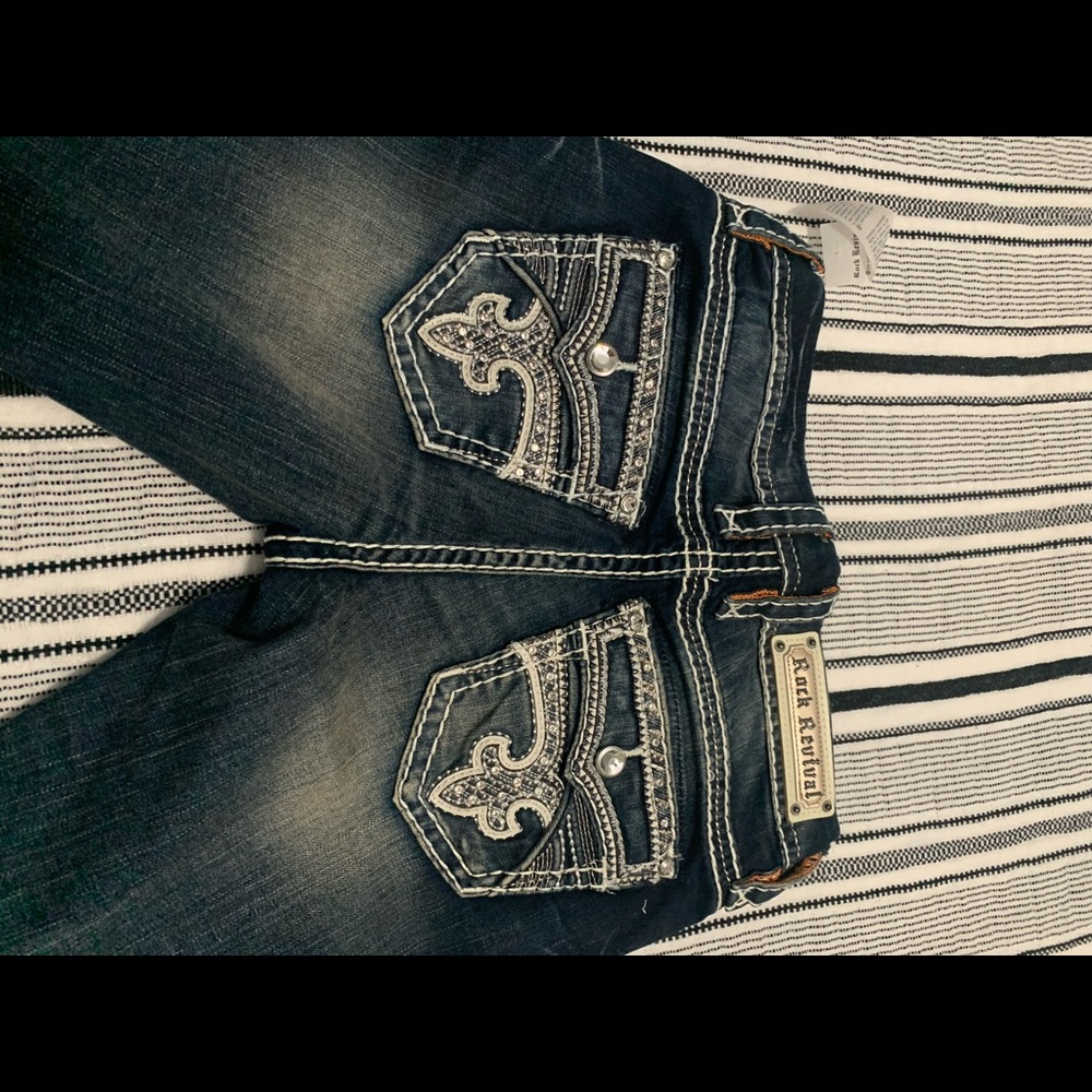Rock revival bootcut jeans